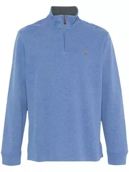 Polo Ralph Lauren толстовка с вышивкой Polo Pony, синий