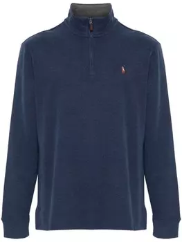Polo Ralph Lauren толстовка с вышивкой Polo Pony, синий