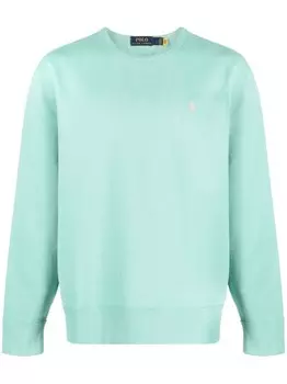 Polo Ralph Lauren толстовка с вышивкой Polo Pony, зеленый