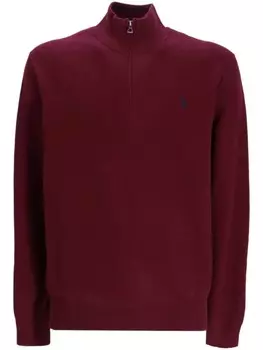 Polo Ralph Lauren толстовка с вышивкой Polo Pony, красный