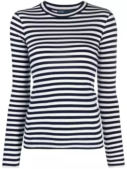 Polo Ralph Lauren топ в полоску, синий