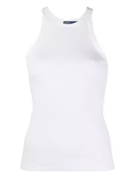 Polo Ralph Lauren топ в рубчик, белый