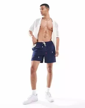 Polo Ralph Lauren Traveler плавки классический крой с логотипом темно-синего цвета