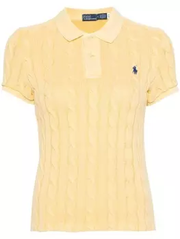 Polo Ralph Lauren трикотажная рубашка поло Polo Pony, желтый
