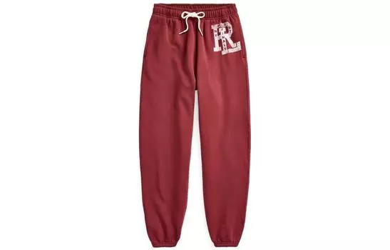 Polo Ralph Lauren Трикотажные спортивные штаны женские красные