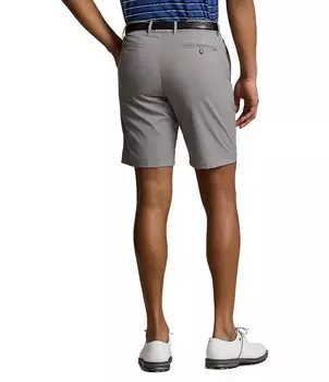 Polo Ralph Lauren Twill RLX Golf Performance Stretch Tailored Fit 9 Шорты по внутреннему шву, серый