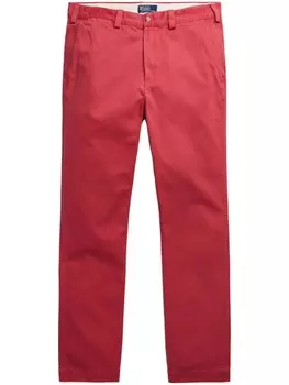 Polo Ralph Lauren твиловые брюки чинос Salinger прямого кроя, красный