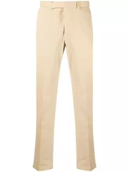 Polo Ralph Lauren узкие брюки чинос Chester, нейтральный цвет