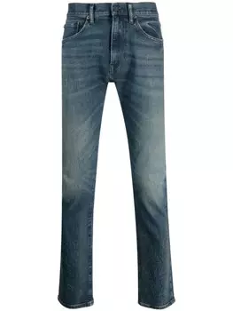 Polo Ralph Lauren узкие джинсы с заниженной талией, синий