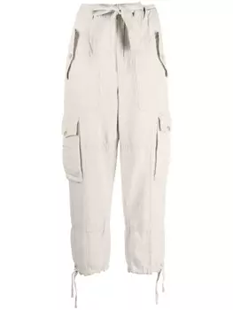 Polo Ralph Lauren зауженные брюки карго, нейтральный цвет