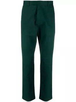 Polo Ralph Lauren зауженные брюки с нашивкой-логотипом, зеленый