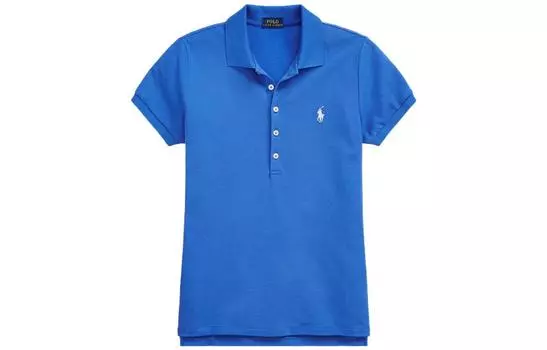 Polo Ralph Lauren Женская рубашка-поло SS23, синяя