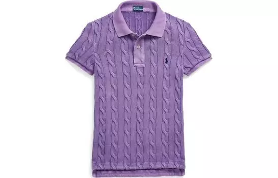Polo Ralph Lauren Женская рубашка-поло SS24, фиолетовая