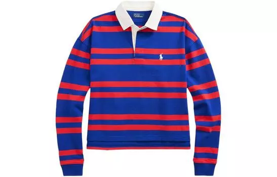 Polo Ralph Lauren Женская рубашка-поло SS24, королевского синего цвета