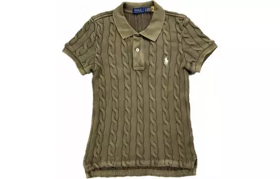 Polo Ralph Lauren Женская рубашка-поло SS24, зеленая