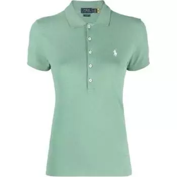 Polo Ralph Lauren Женская рубашка-поло SS24, зеленая