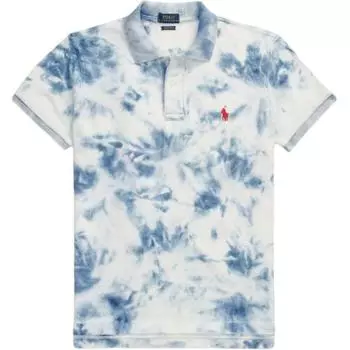 Polo Ralph Lauren Женская рубашка поло светло-голубого цвета