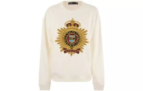Polo Ralph Lauren Женская толстовка FW23 белого цвета