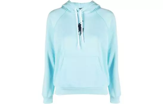 Polo Ralph Lauren Женская толстовка SS23, светло-голубая