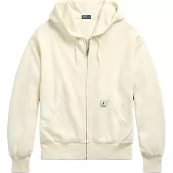 Polo Ralph Lauren Женская толстовка SS24 молочно-белого цвета