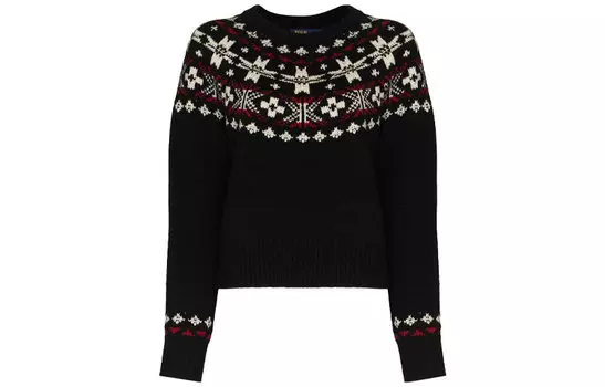 Polo Ralph Lauren Женский черный свитер FW21