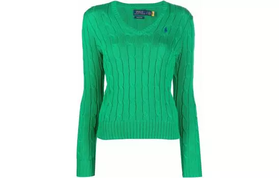 Polo Ralph Lauren Женский свитер FW22, зеленый