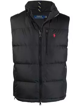Polo Ralph Lauren жилет Pony с логотипом, черный