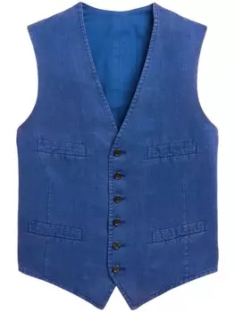 Polo Ralph Lauren жилет с V-образным вырезом, синий