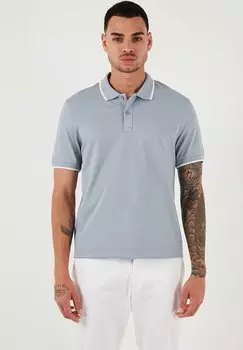 Поло REGULAR FIT Buratti, светло-серый