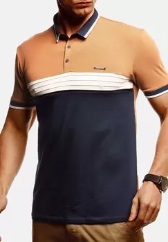 Поло REGULAR FIT KURZARM Leif Nelson, темно-синий