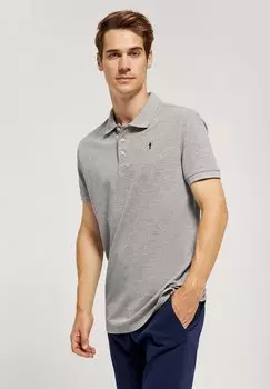 Поло Regular Fit Ninogoal B P Mc Polo Club, цвет grey vigore