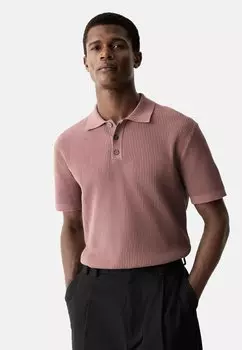 Поло REGULAR FIT SHORT SLEEVE Next, фуксия
