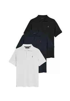 Поло REGULAR FIT TRIPLE PACK Polo Club, белый