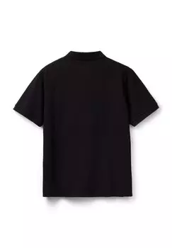 Поло Regular Fit United Colors of Benetton, черный