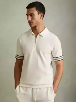 Поло Reiss Bristol, цвет off white
