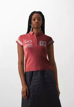 Поло RETRO BDG Urban Outfitters, красный