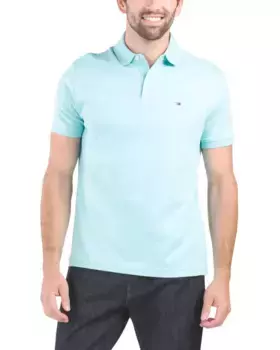 Поло Richard с короткими рукавами Tommy Hilfiger, цвет Aqua