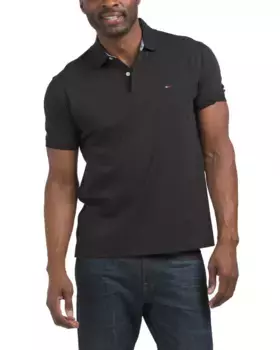 Поло Richard с короткими рукавами Tommy Hilfiger, цвет Sable