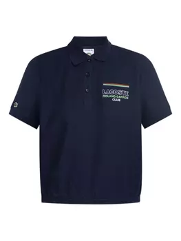 Поло Roland Garros Lacoste, синий