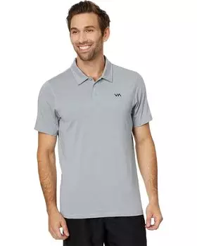 Поло RVCA Sport Vent Polo, цвет Chalk Stripe