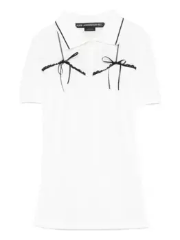 Поло с бантом Andersson Bell, белый