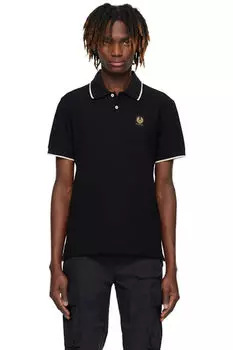 Поло с черной отделкой Belstaff