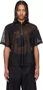 Поло с цветочными нашивками SS Zip FORMA