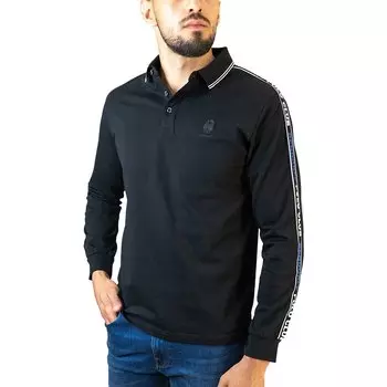 Поло с длинным рукавом Bendorff 121445-7791-753, черный