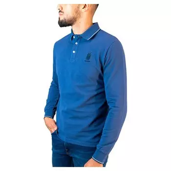 Поло с длинным рукавом Bendorff 121454-7765-727, синий