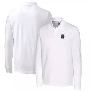 Поло с длинным рукавом Cutter & Buck Fiu Panthers, белый