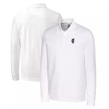 Поло с длинным рукавом Cutter & Buck Florida Gators, белый