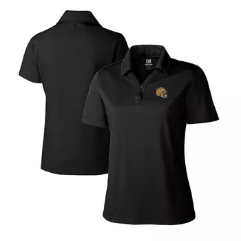 Поло с длинным рукавом Cutter & Buck Green Bay Packers, черный