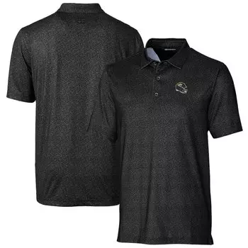 Поло с длинным рукавом Cutter & Buck Jacksonville Jaguars, черный