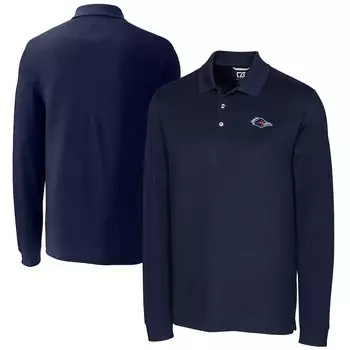 Поло с длинным рукавом Cutter & Buck Utsa Roadrunners, нави